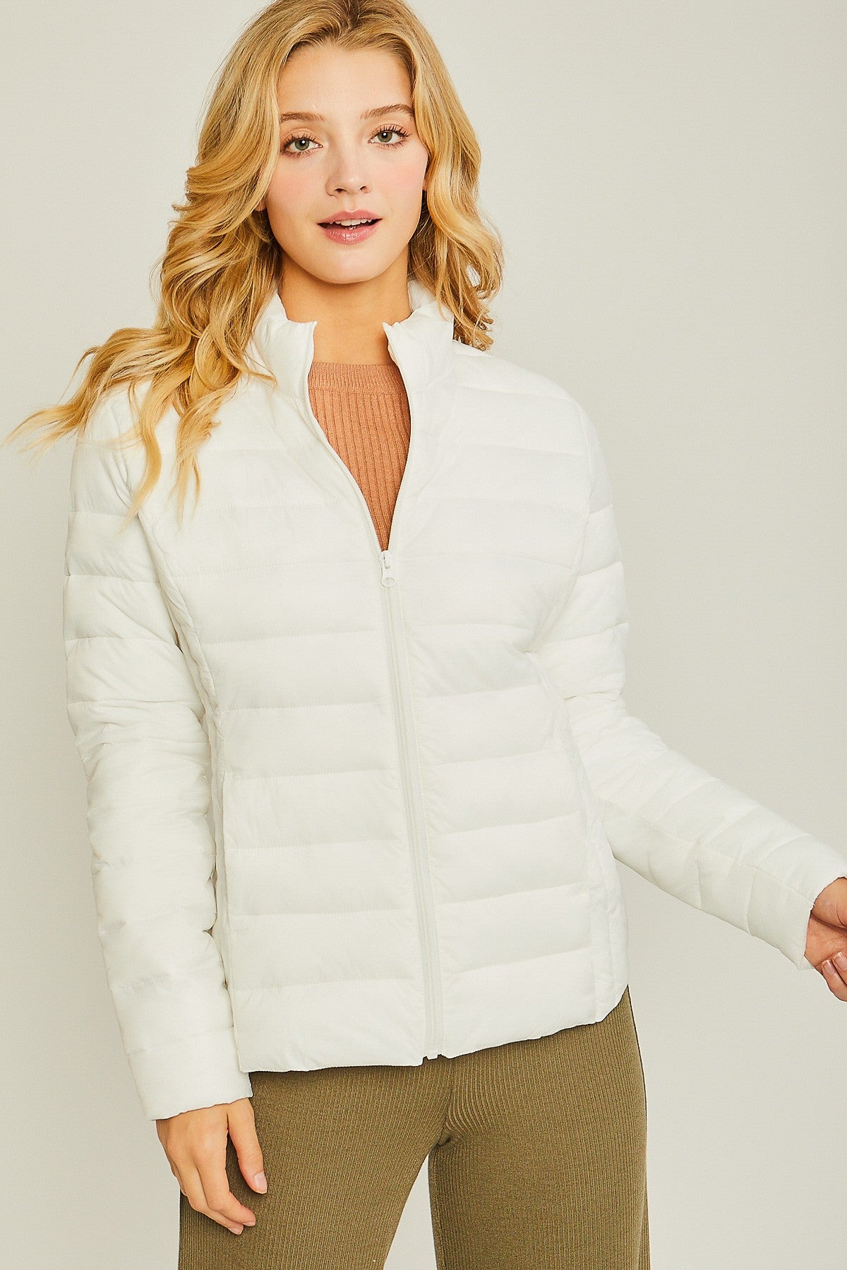 Ladies white lightweight jacket best sale