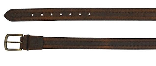 CHIPPEWA MENS BELT TRAPUNTO DETAIL