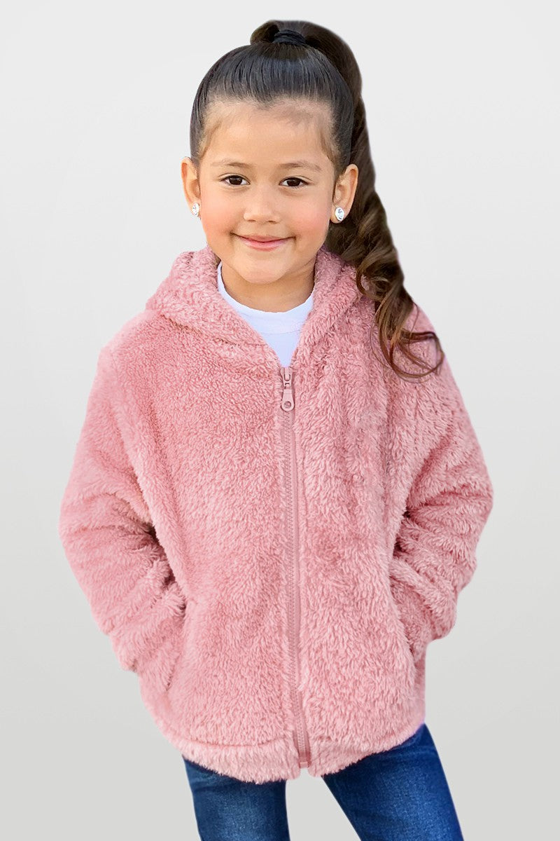 Blush fleece clearance jacket