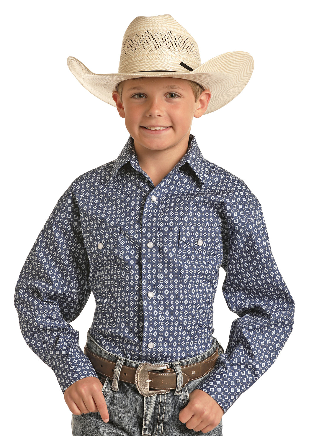 The Boy's Pearl Snap Rodeo Shirt
