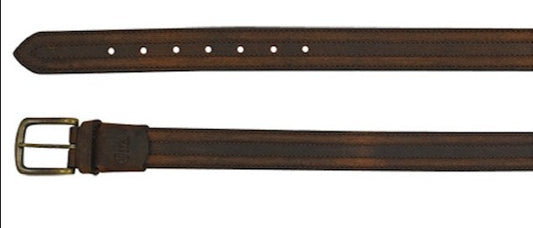 CHIPPEWA MENS BELT TRAPUNTO DETAIL