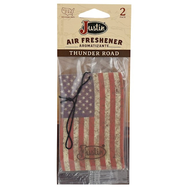 JUSTIN AIR FRESHENER 2 PK - 6 SCENTS