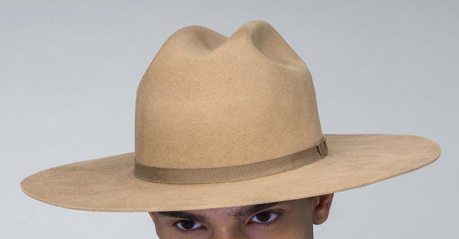 BAILEY 1922 NIALL FEDORA FELT HAT in FAWN