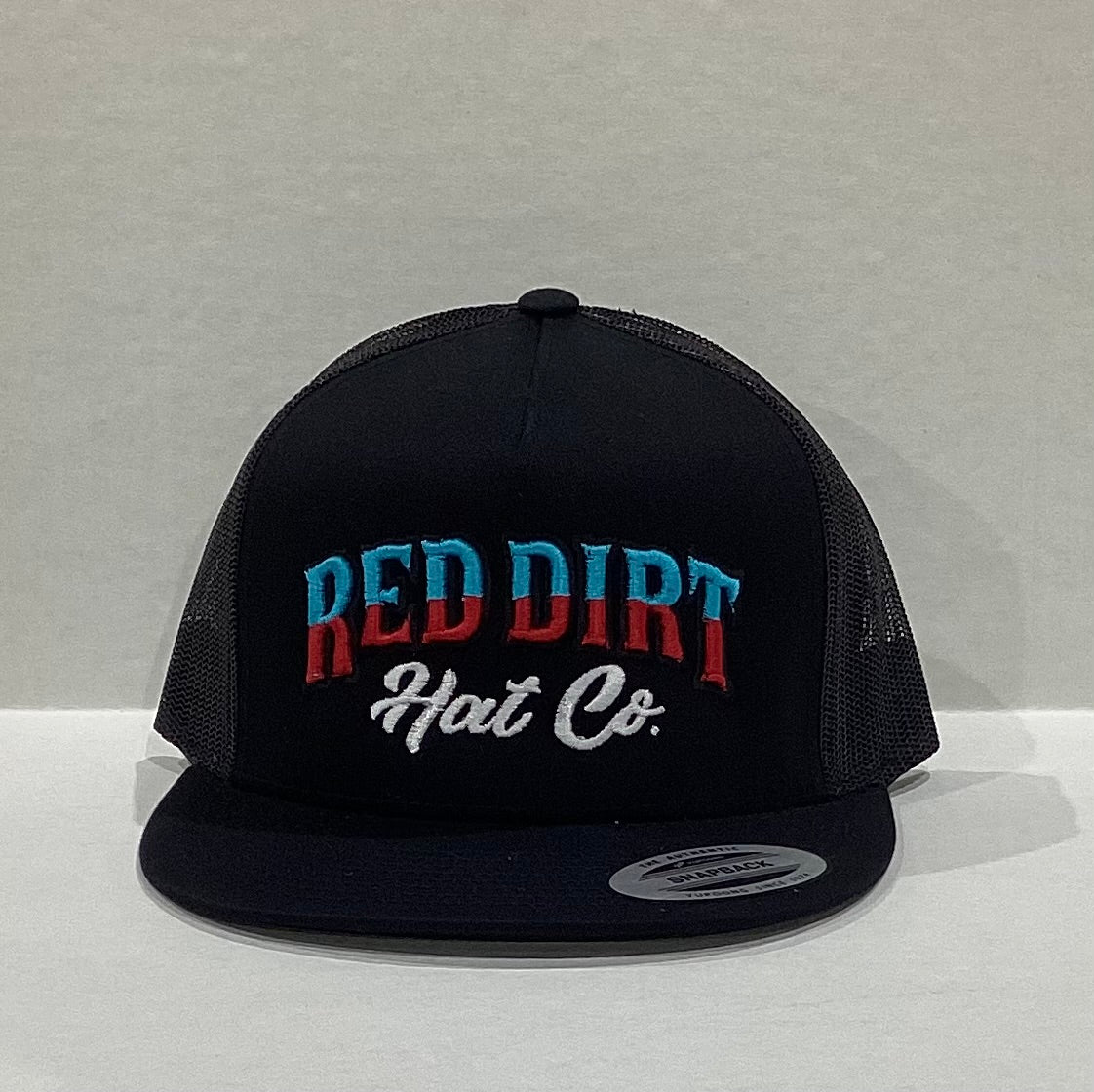 RED DIRT HAT CO DIRECT STITCH in BLACK / BLACK