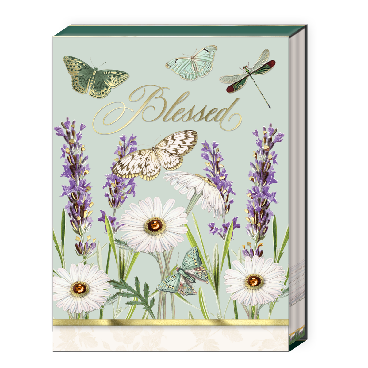 NATURE'S GRACE "BLESSED LAVENDER" POCKET NOTE PAD