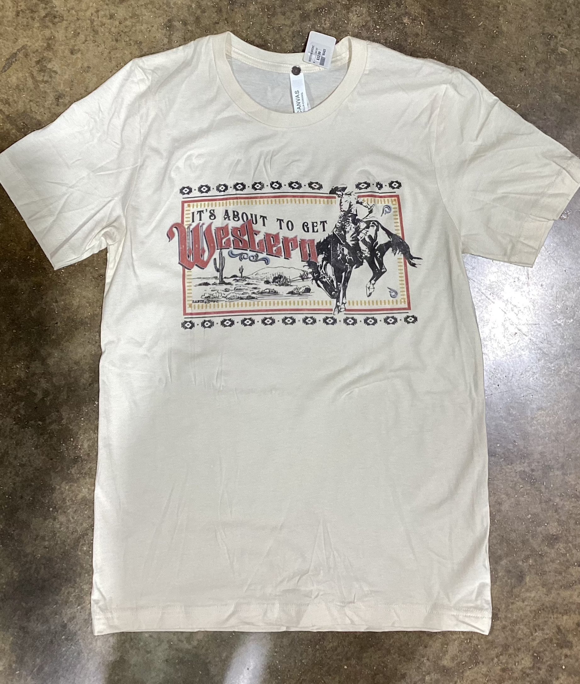 WESTERN BRONC TEE SHIRT | TEE SHIRT | FREDERICKSBURG – Yee Haw Ranch ...