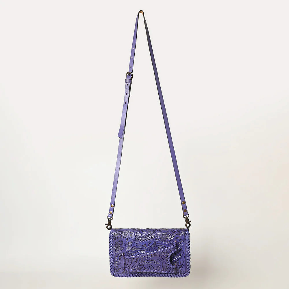 AMERICAN DARLING FULLY TOOLED CROSSBODY CLUTCH