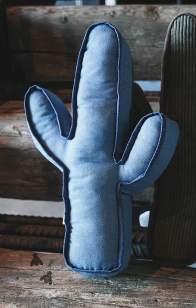 2 FLY CO. KICK A CACTUS PILLOW in MIDNIGHT, RUST or DENIM