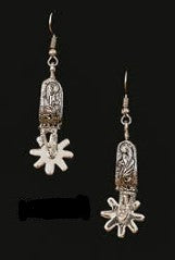 AUSTIN ACCENTS SPUR DANGLE EARRINGS