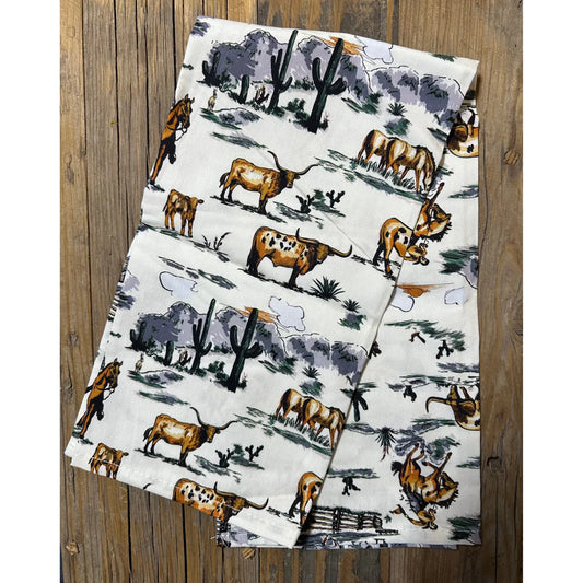 RANCH LIFE TEA TOWEL in DUFFLE BAG