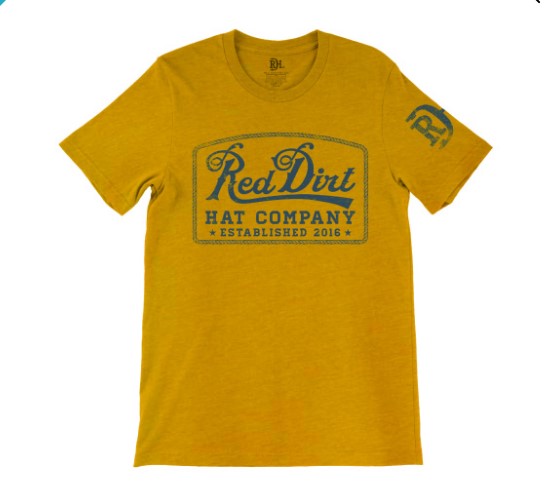 RED DIRT HAT CO GUITAR TEE SHIRT