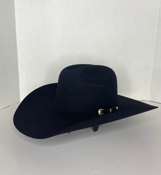 SERRATELLI 20X SALINAS BLACK FELT HAT