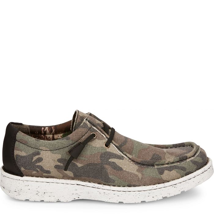 JUSTIN MEN'S HAZER CASUAL SHOE in CAMO