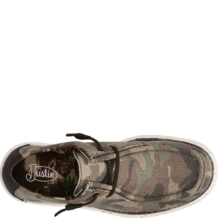 JUSTIN MEN'S HAZER CASUAL SHOE in CAMO