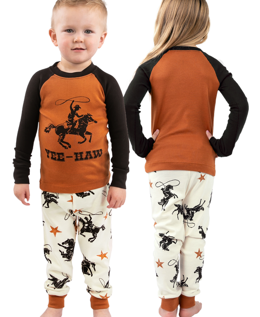 KID'S YEE HAW PAJAMA SET