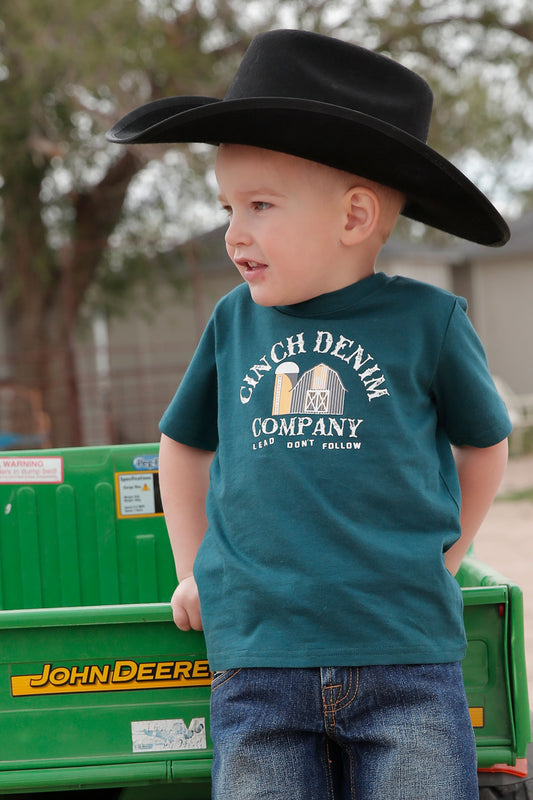 CINCH INFANT DENIM COMPANY TEE - GREEN