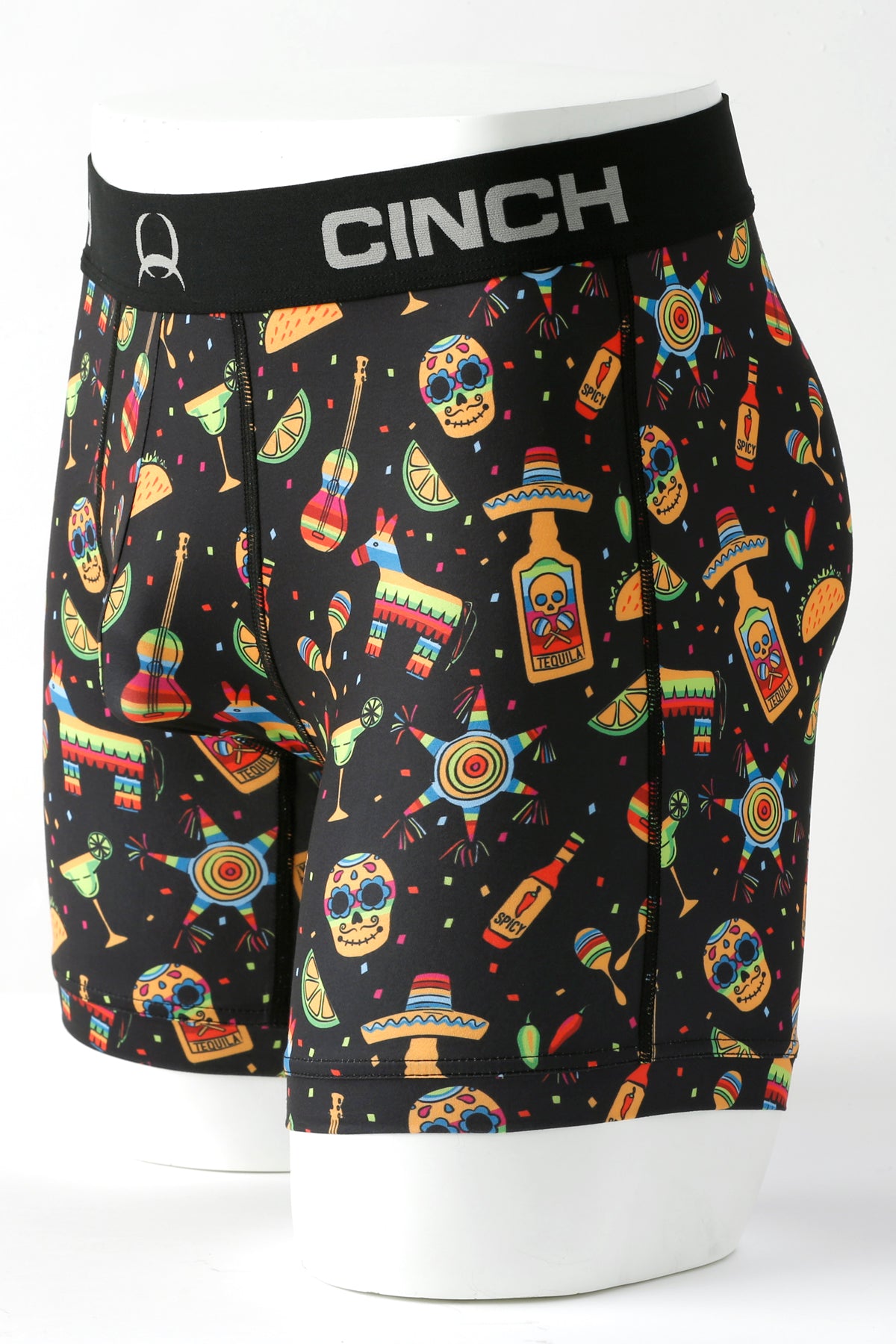 MENS CINCH 6" FIESTA BOXER BRIEF