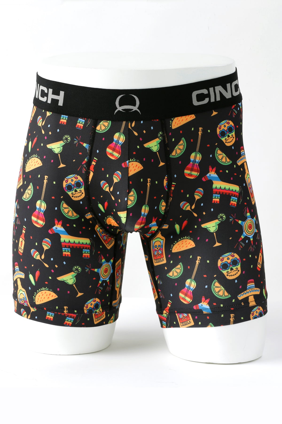 MENS CINCH 6" FIESTA BOXER BRIEF