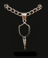 AUSTIN ACCENTS SILVER SPUR NECKLACE