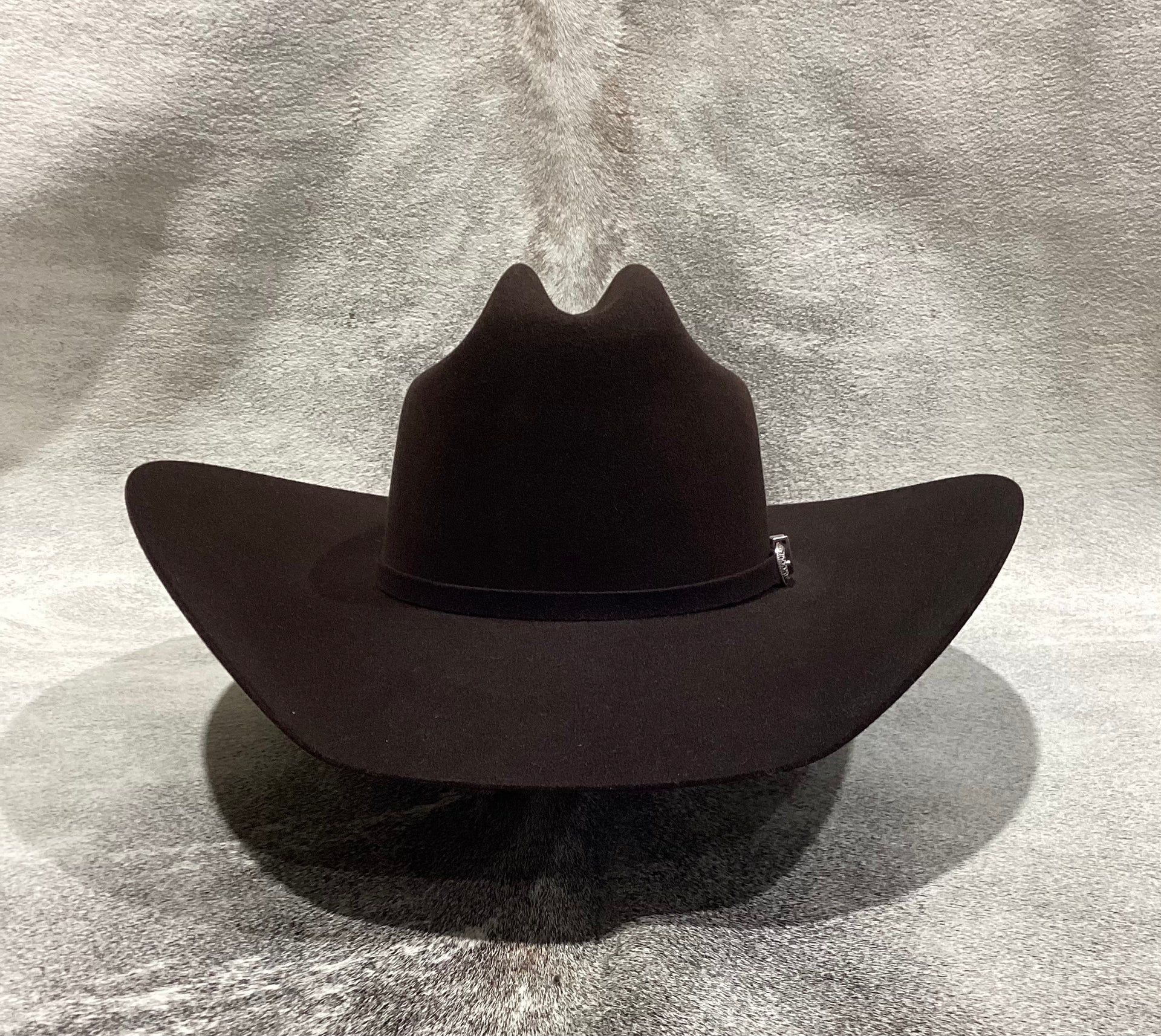 ATWOOD CATTLEMAN 5X FELT HAT CHOCOLATE