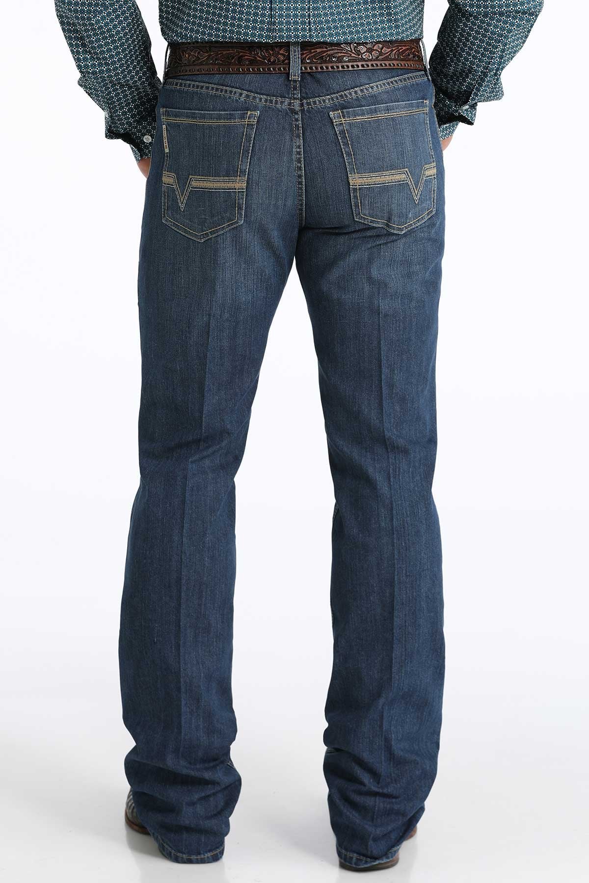 CINCH MEN'S SLIM FIT IAN JEANS- DARK STONEWASH - JAN 25