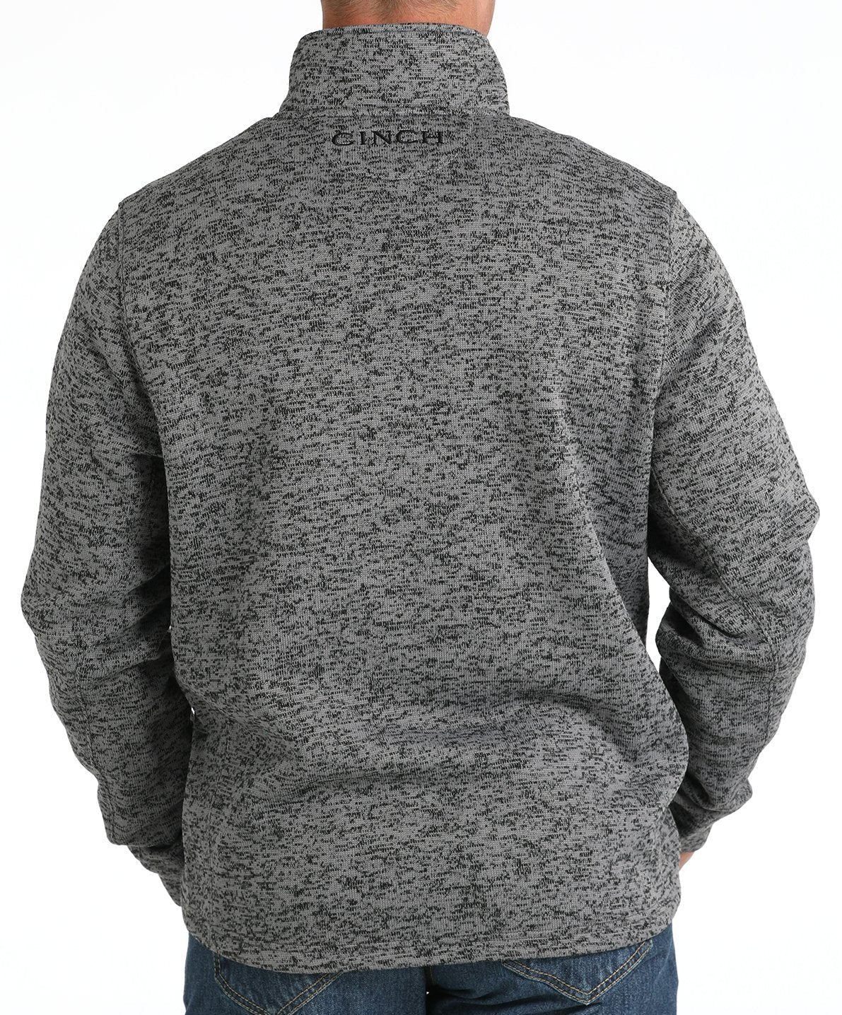 CINCH MEN'S SWEATER KNIT PULLOVER - GREY