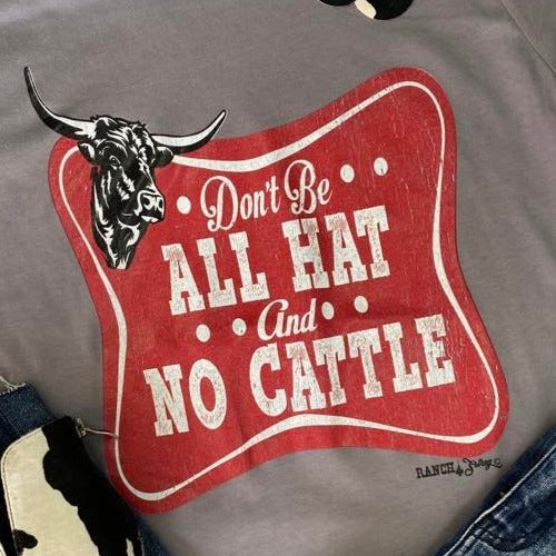 All hat no cattle cheap similar sayings