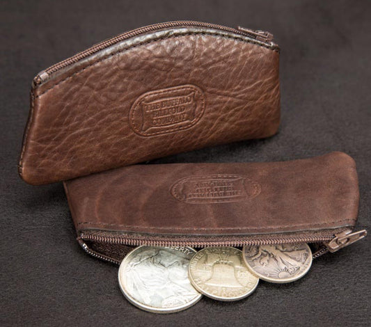 Buffalo Hide Coin Case