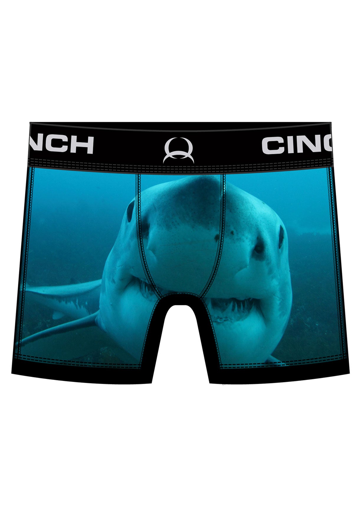 CINCH MEN'S 6" SHARK BOXER BRIEFS