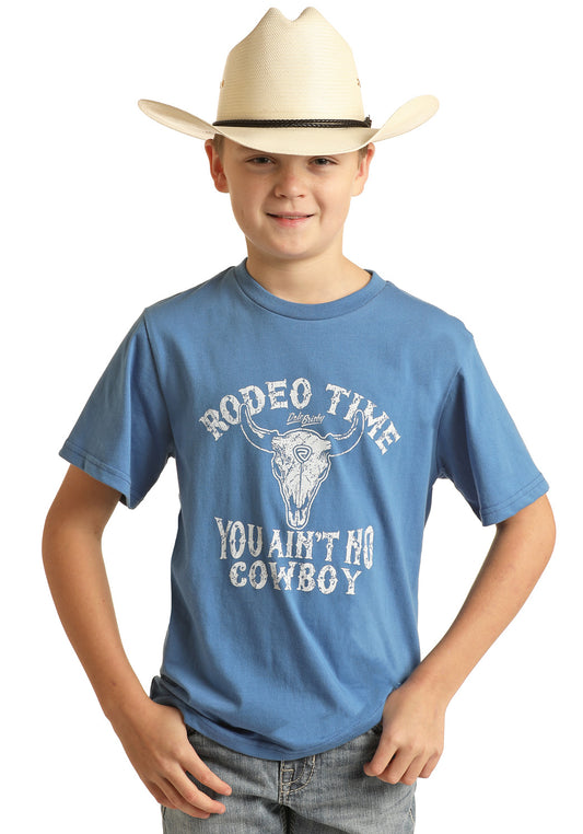 Rock & Roll Cowboy's Rodeo Time T-Shirt