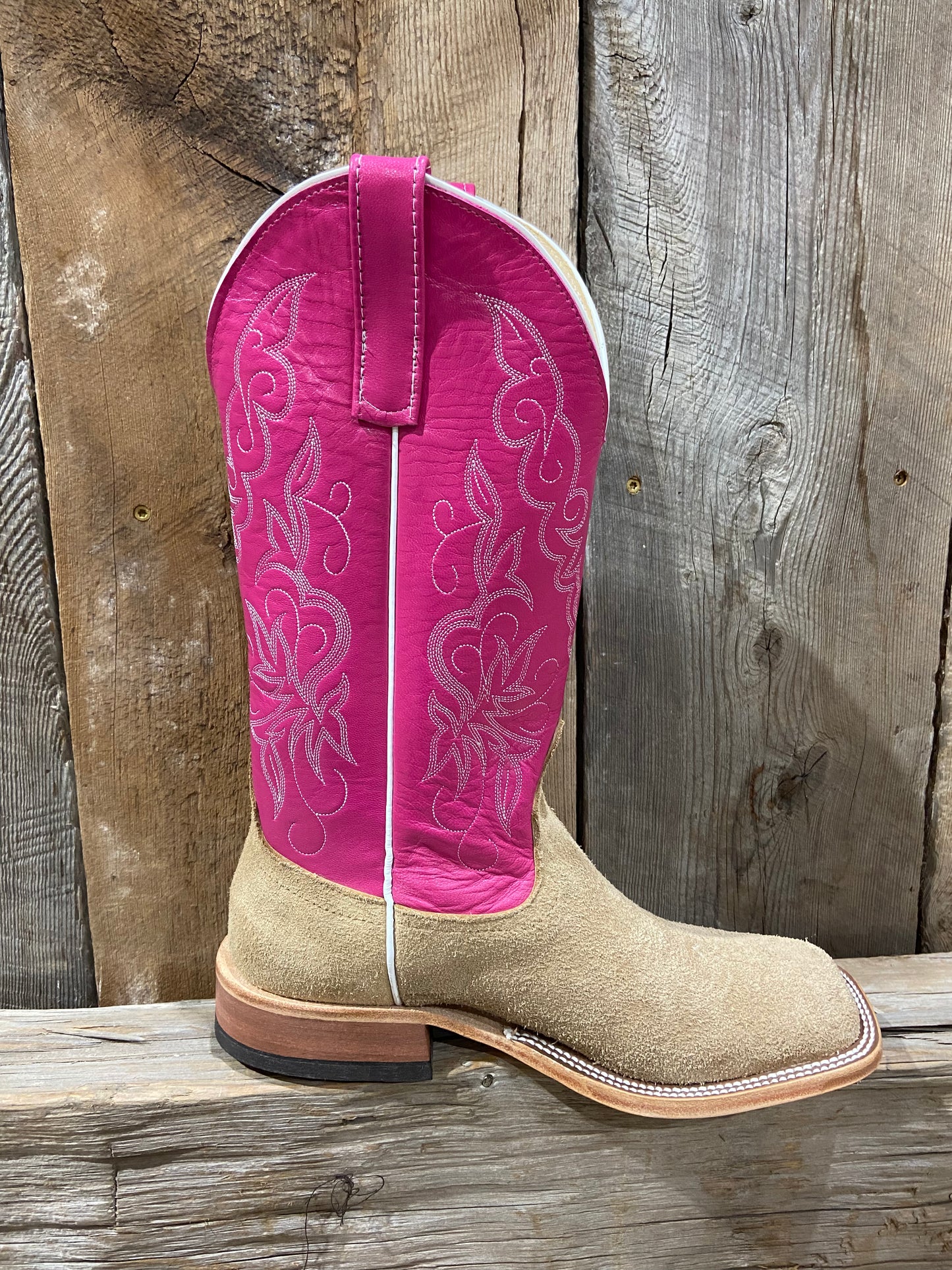 ANDERSON BEAN TAN CRAZYHORSE REVERSE BOOTS – Yee Haw Ranch Outfitters