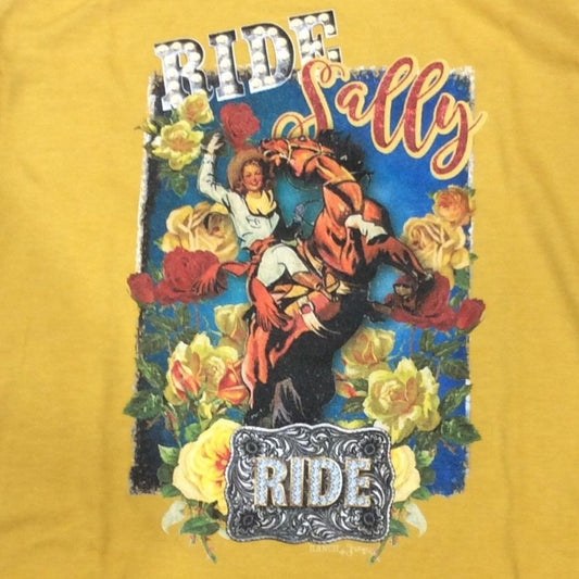 Ride Sally Ride Tee Shirt